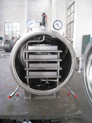 SUS316L 8 βιομηχανική κενή ξηρότερη θέρμανση ατμού/ζεστού νερού δίσκων