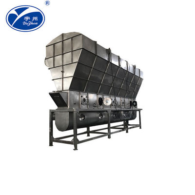 20-420kg/H βιομηχανική μηχανή στεγνωτήρων ρευστών κρεβατιών που δονείται για το τσάι